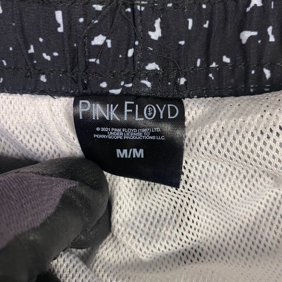 Pink Floyd Board Shorts Mens Medium Swim Trunks Dark Side Of The Moon Mesh Lined - Picture 6 of 11